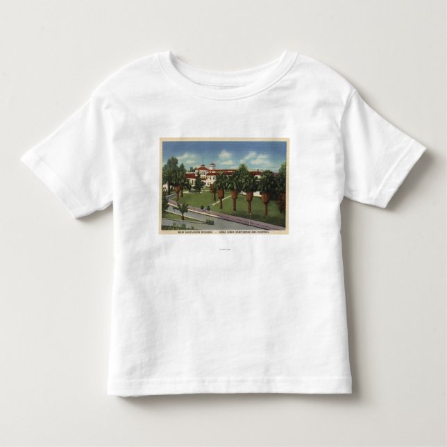 Loma Lindasanitarium-u. -krankenhaus-Ansicht Kleinkind T-shirt (Vorderseite)
