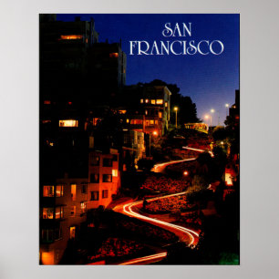 Lombard Street San Francisco Poster