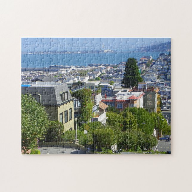 Lombard Street San Francisco Puzzle (Horizontal)