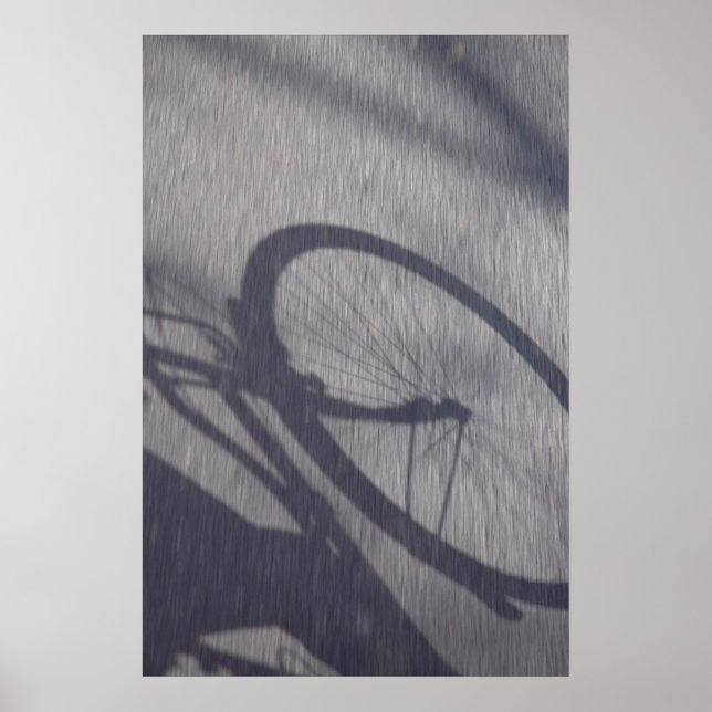 L'ombre de la bicyclette (2007) Print Poster (Vorne)