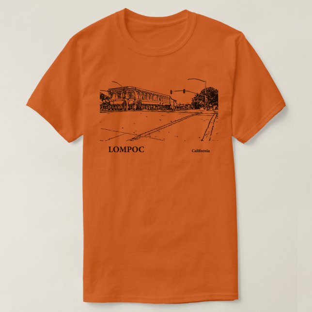Lompoc California TShirt 3 (Design vorne)