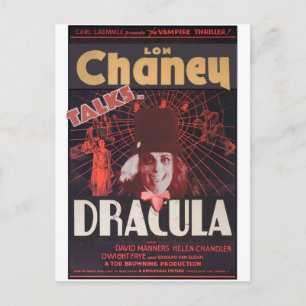 Lon Chaney as Dracula Postkarte