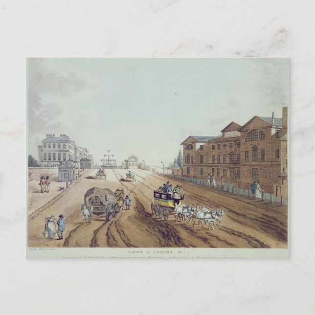 London, 1797 postkarte (Vorderseite)