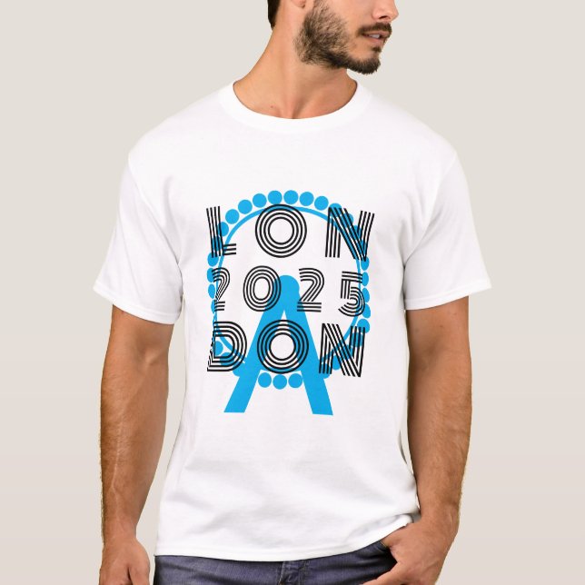 London 2025 T-Shirt (Vorderseite)