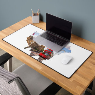 London 26.2 Marathoner Course Map Mouse Pad Schreibtischunterlage