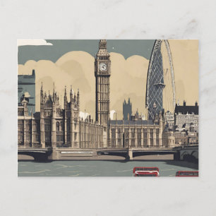 London 8 postkarte