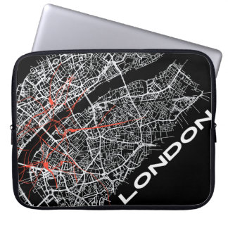 London abgebildete Laptop-Taschen Laptopschutzhülle