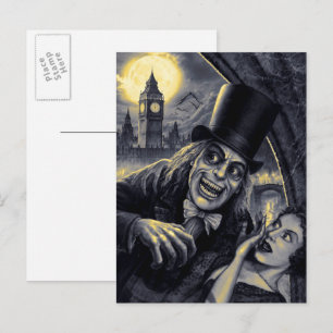 London After Midnight Horror Klassiker Postkarte