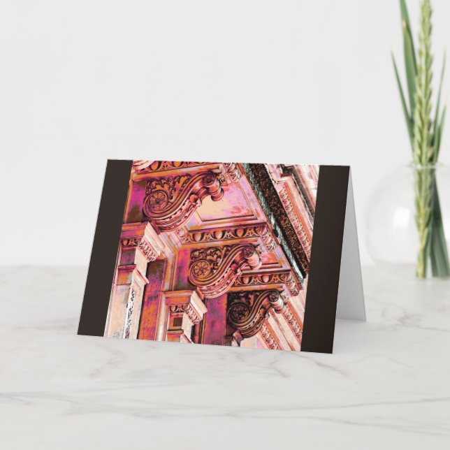 London Architektur Karte (Vorderseite)