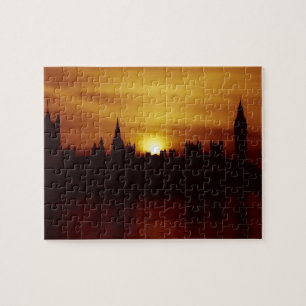 London at Sunset - Parlament - 8x10 - 110 pc Puzzle