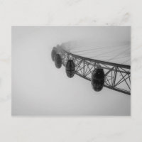 London-Auge im starken Nebel