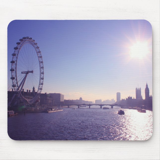 London-Auge Mousepad (Vorne)