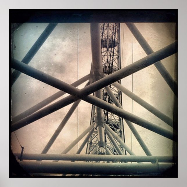 London-Auge Poster (Vorne)