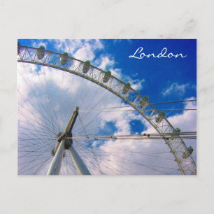 London-Auge Postkarte