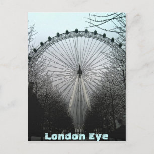 London-Auge Postkarte