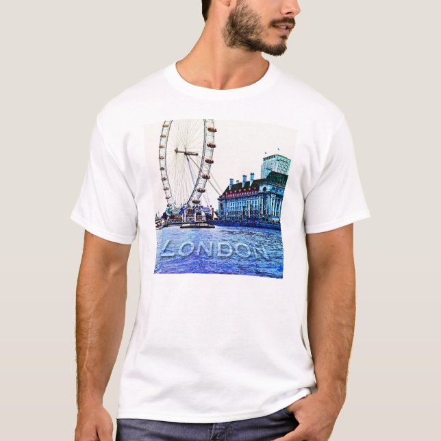 London-Auge T-Shirt (Vorderseite)