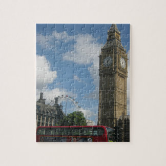 London-Auge u. Big Ben Puzzle
