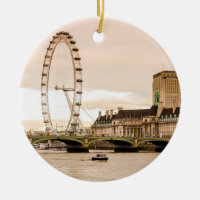 London-Augen-Sonnenuntergang