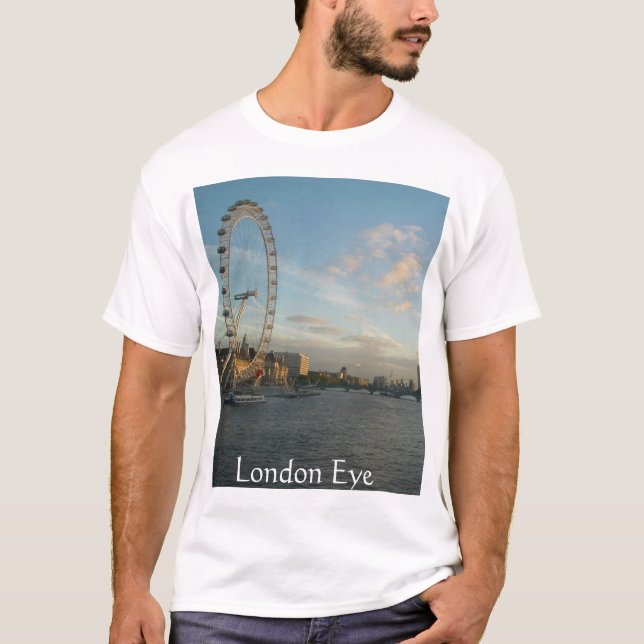 London-Augen-T - Shirt (Vorderseite)