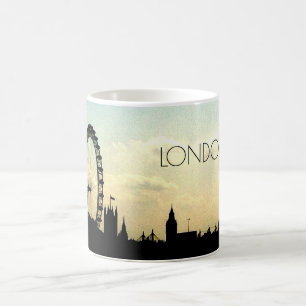 London-Augeskyline-Tasse Kaffeetasse