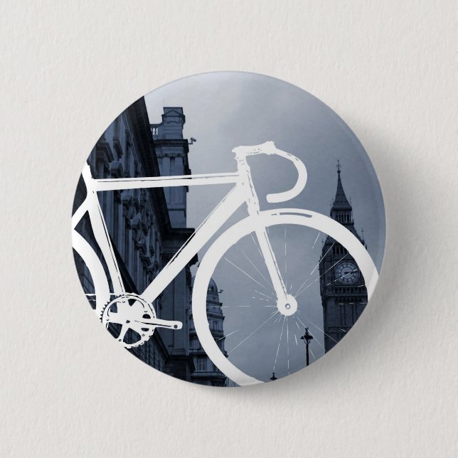 London-Bahn-Fahrrad Button (Vorderseite)