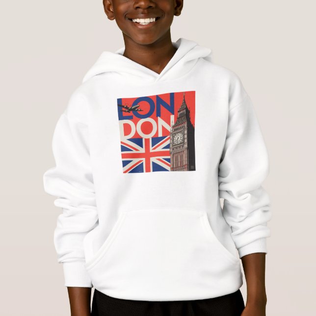 London Big Ben | England Hoodie (Vorderseite)