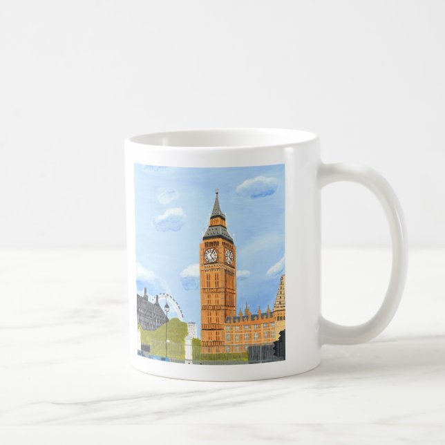 London Big Ben Kaffeetasse (Rechts)