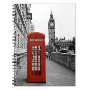 London BIG BEN Notizblock