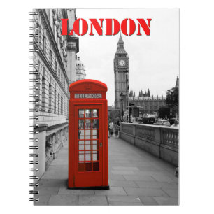 London BIG BEN Notizblock