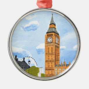 London Big Ben Ornament Aus Metall