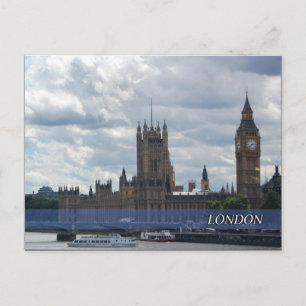 London Big Ben Post Card Postkarte