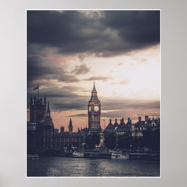 London Big Ben Poster (Vorne)
