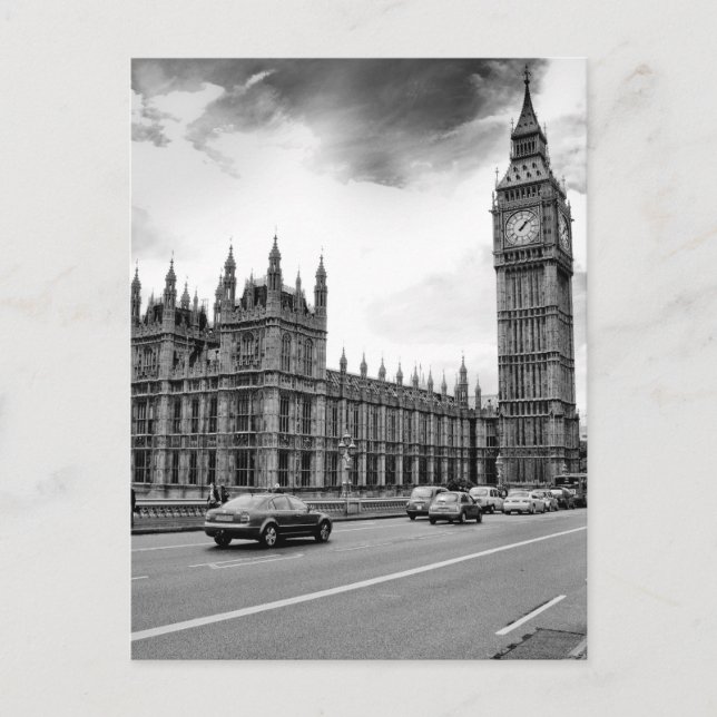 London Big Ben Postkarte (Vorderseite)