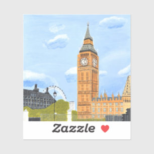 London Big Ben Sticker