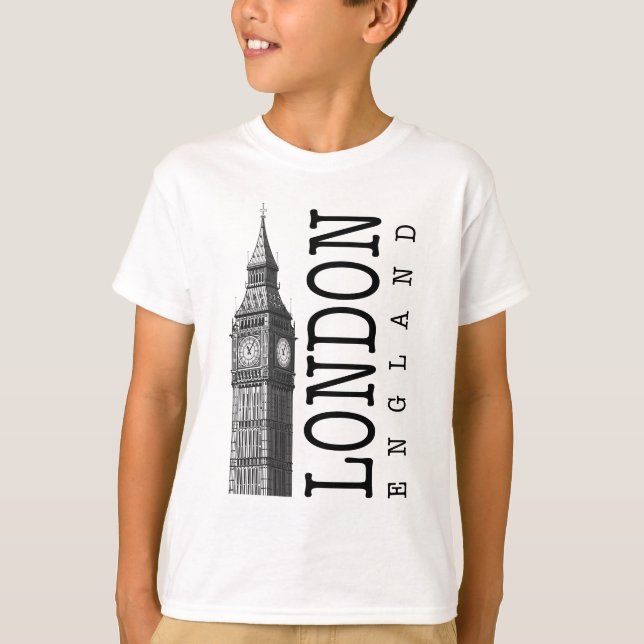 London Big Ben T-Shirt (Vorderseite)