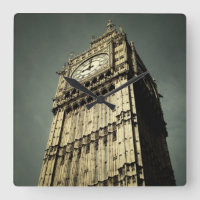 London - Big Ben und Tower Square Wall Clock