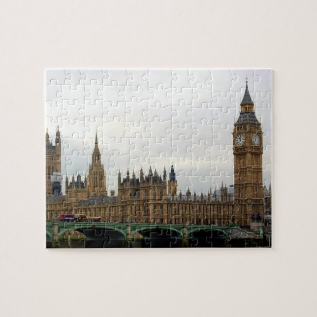 London - Big Ben - Westminster - 8x10 - 110 Stk. Puzzle (Horizontal)