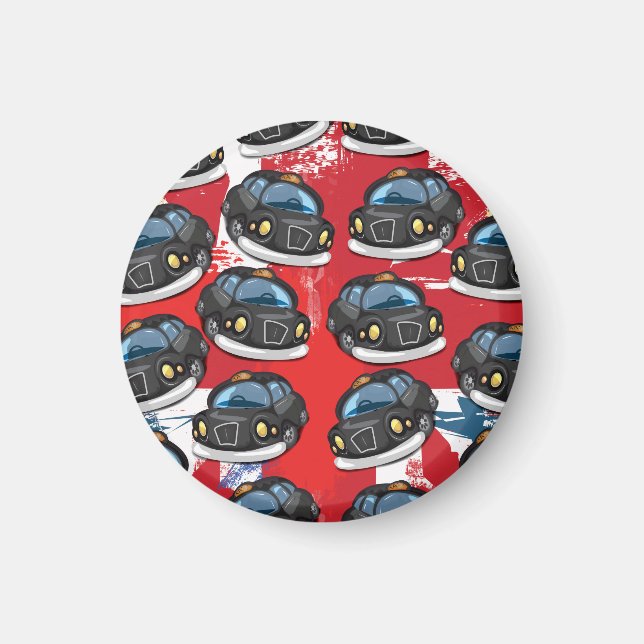 London Black Cab Magnet (Vorne)