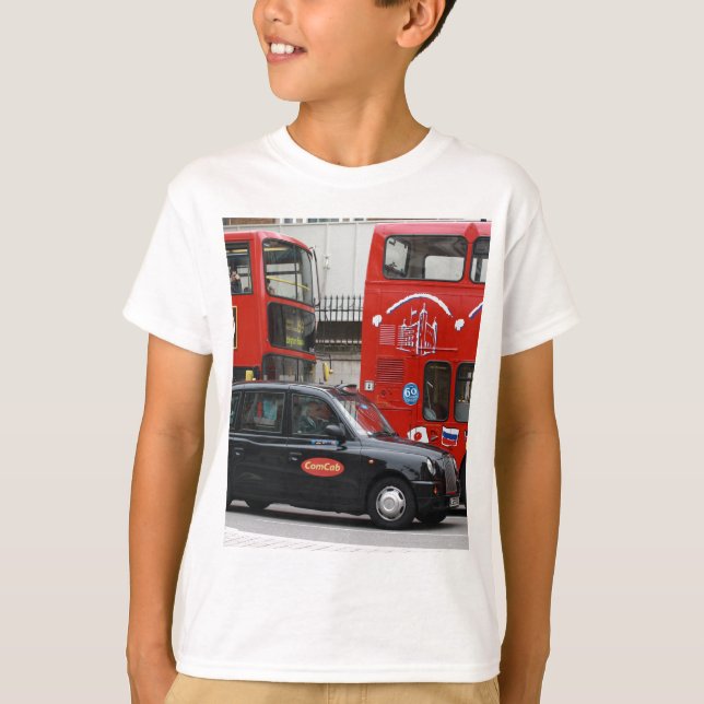 London Black Cab Taxi T-Shirt (Vorderseite)