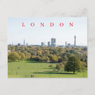 London Blick von Primrose Hill Postcard Postkarte