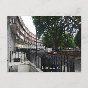 London Bloomsbury Feiertagspostkarte