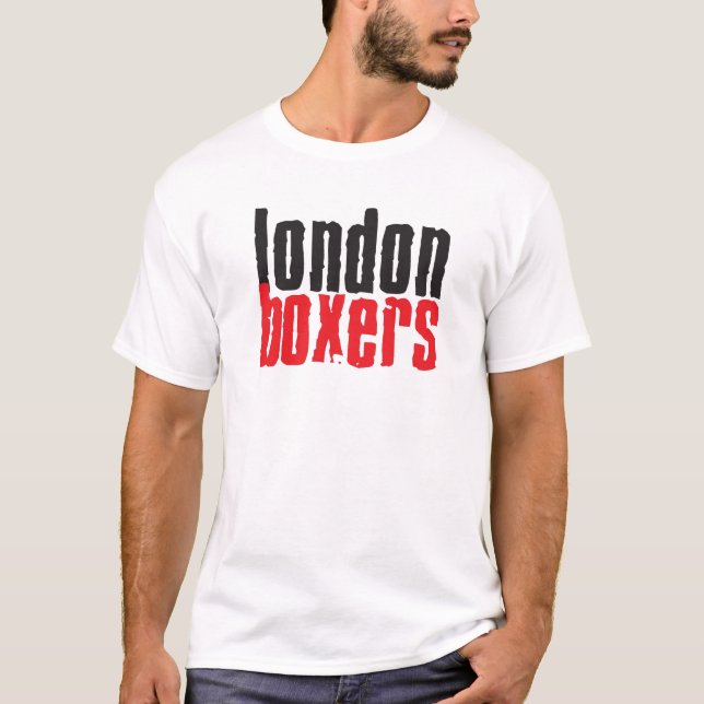 London-Boxer-T-Shirt Klassiker T-Shirt (Vorderseite)