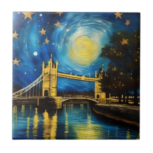 London Bridge Acrylic Art Fliese