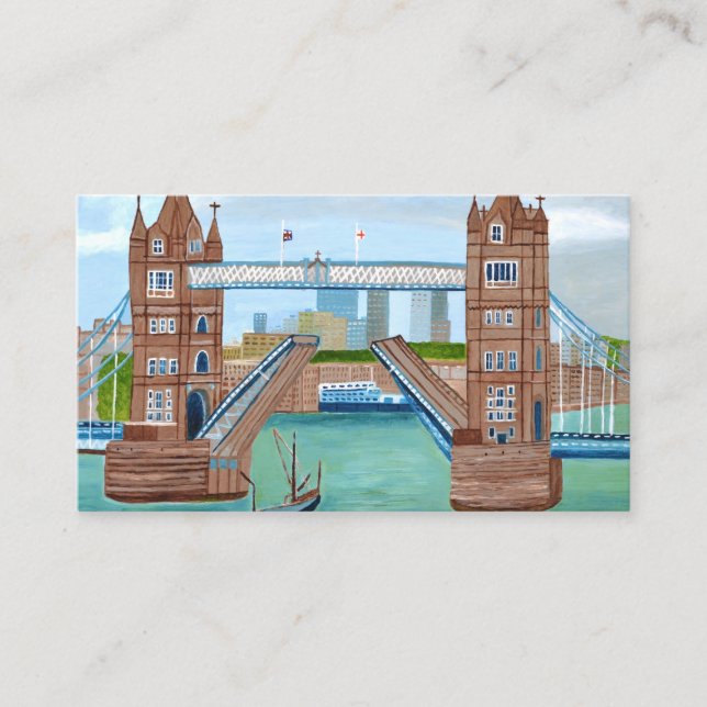London Bridge Business Card Visitenkarte (Vorderseite)