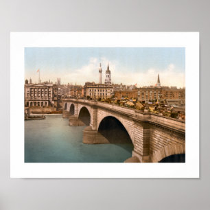 London Bridge, England Poster