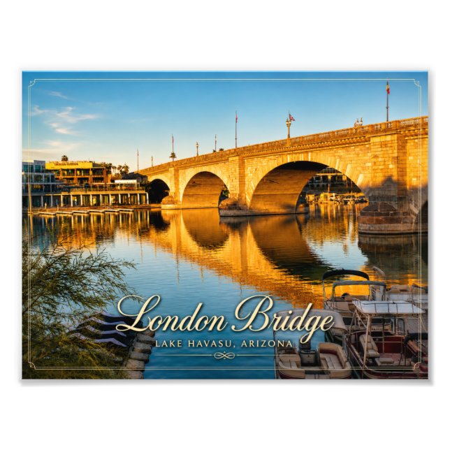 London Bridge Fotodruck (Vorne)