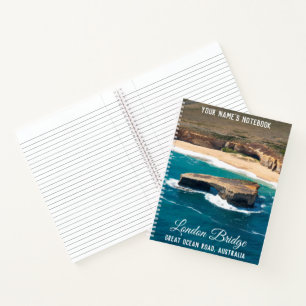 London Bridge Great Ocean Road Air Notizbuch