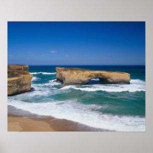 London Bridge, Great Ocean Road, Victoria, Poster