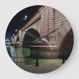 London Bridge, Lake Havasu, Az. Große Wanduhr
