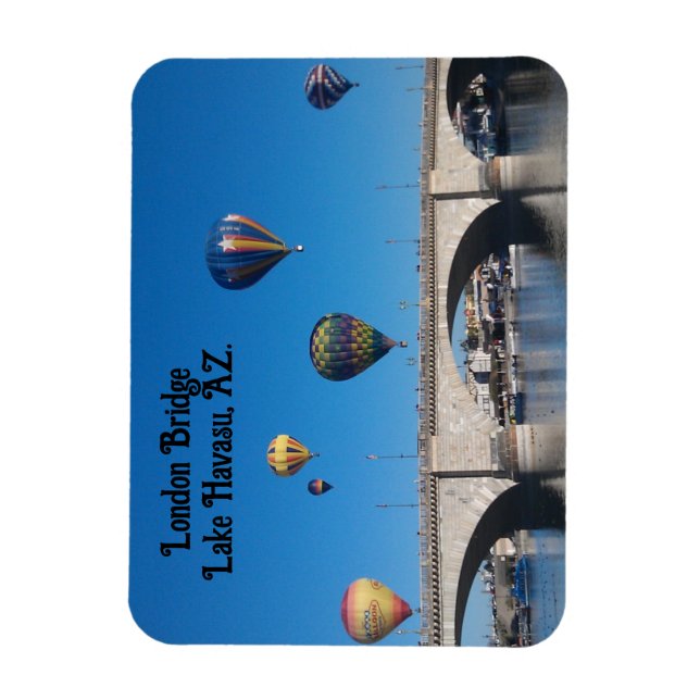 London Bridge, Lake Havasu, AZ. Magnet (Vertikal)